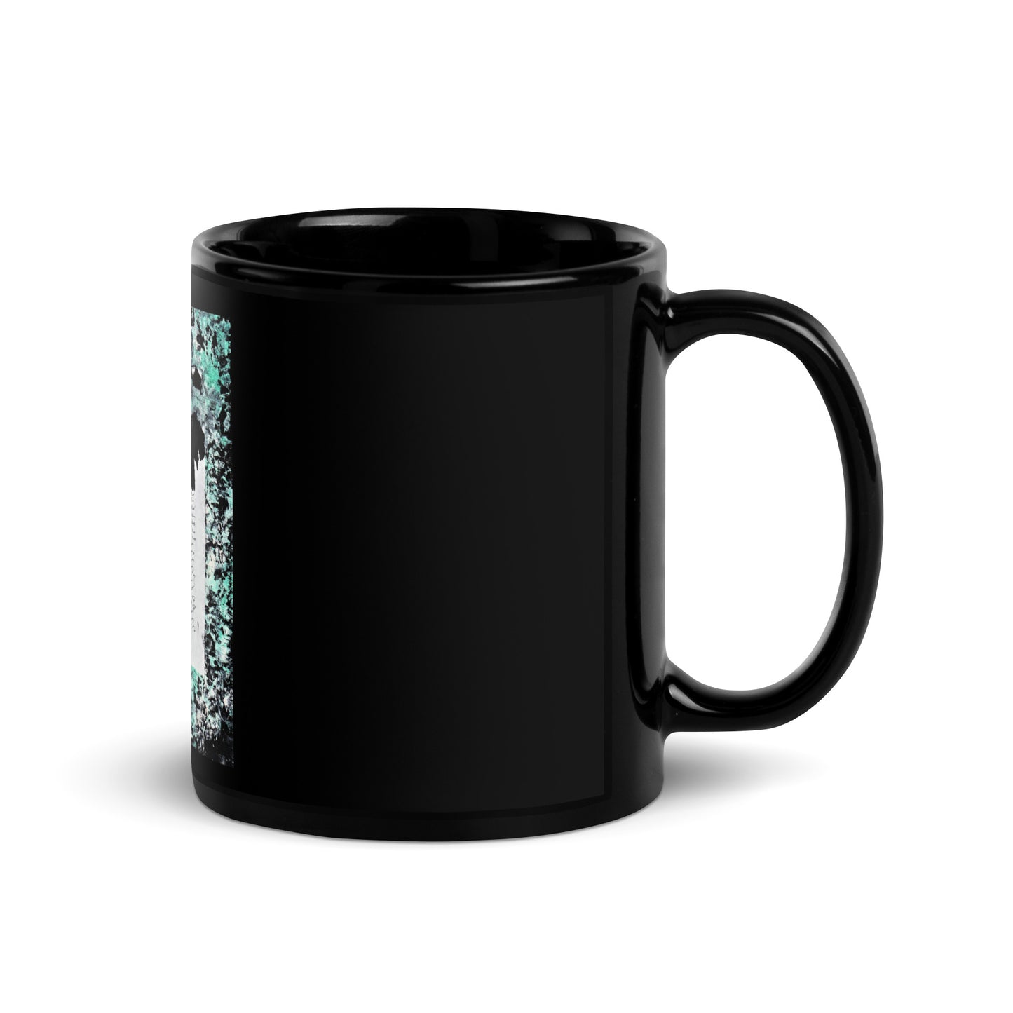 Shorthand | Black Glossy Mug