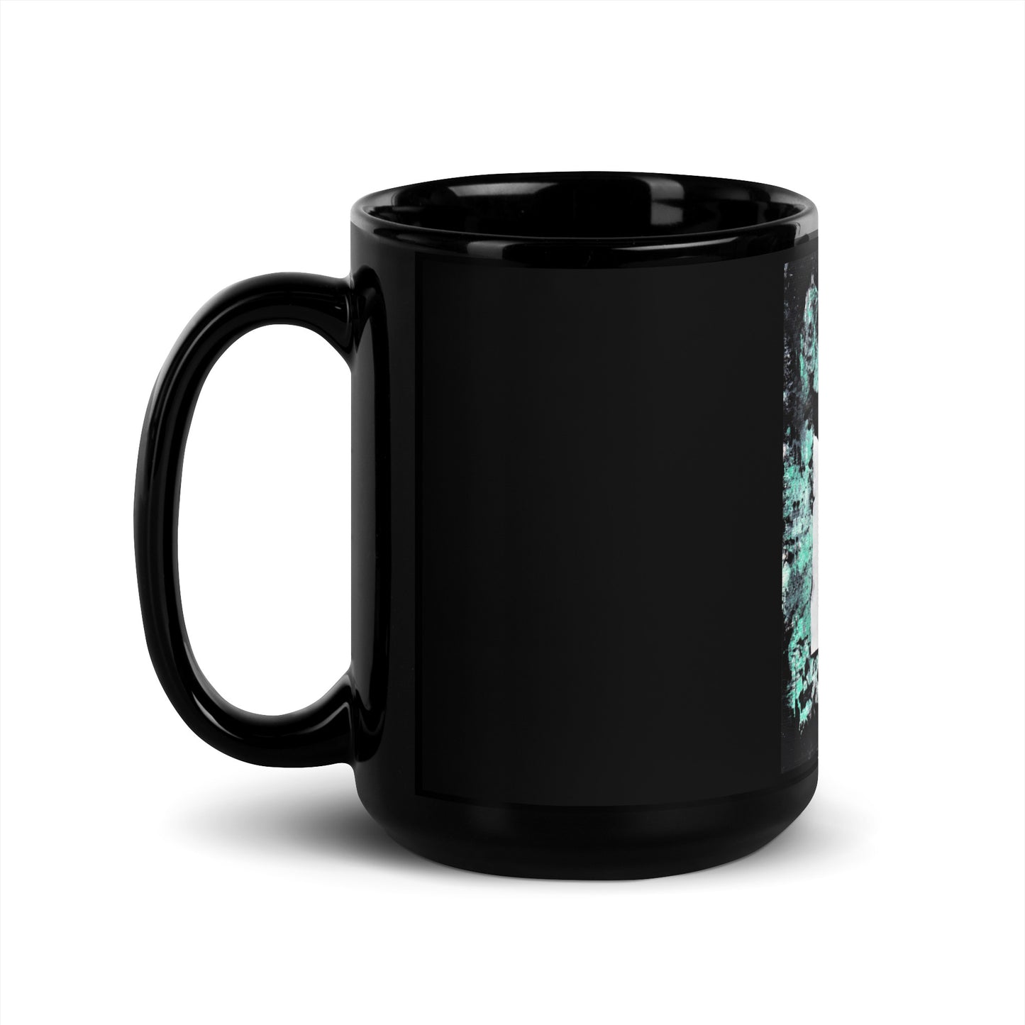 Shorthand | Black Glossy Mug