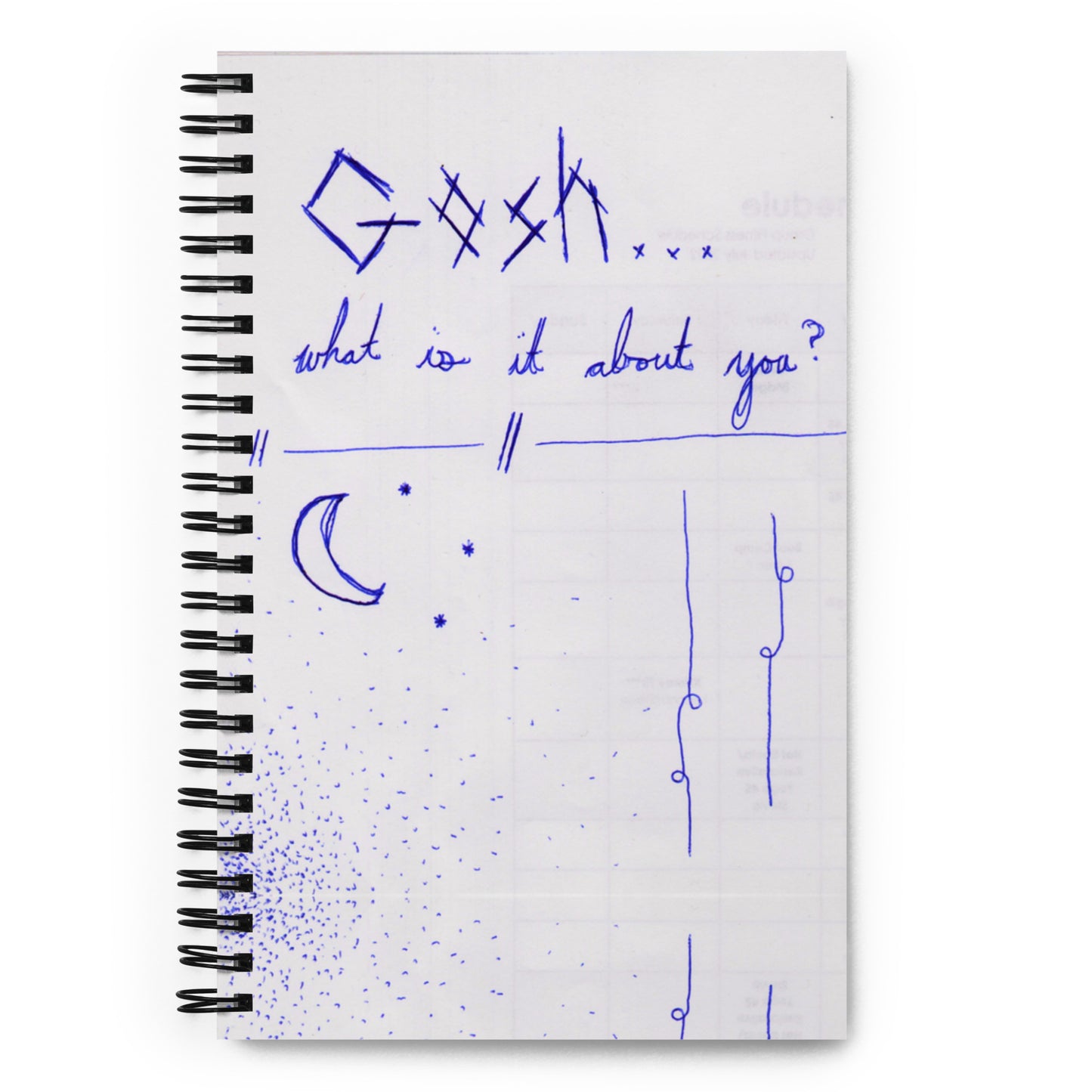 Gosh | Spiral notebook