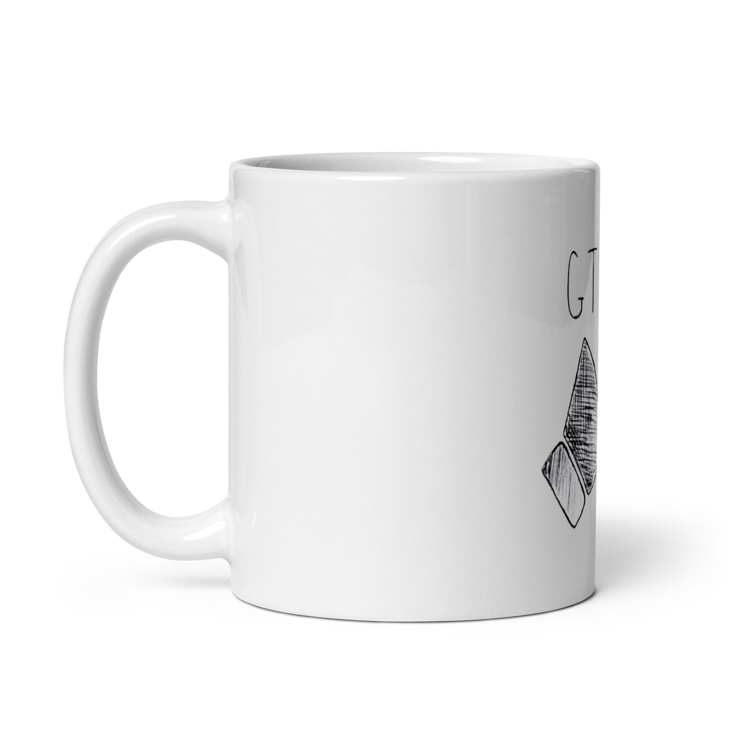 GTFO mug | White glossy mug